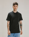 Polo Blanca Fit Slim,NEGRO